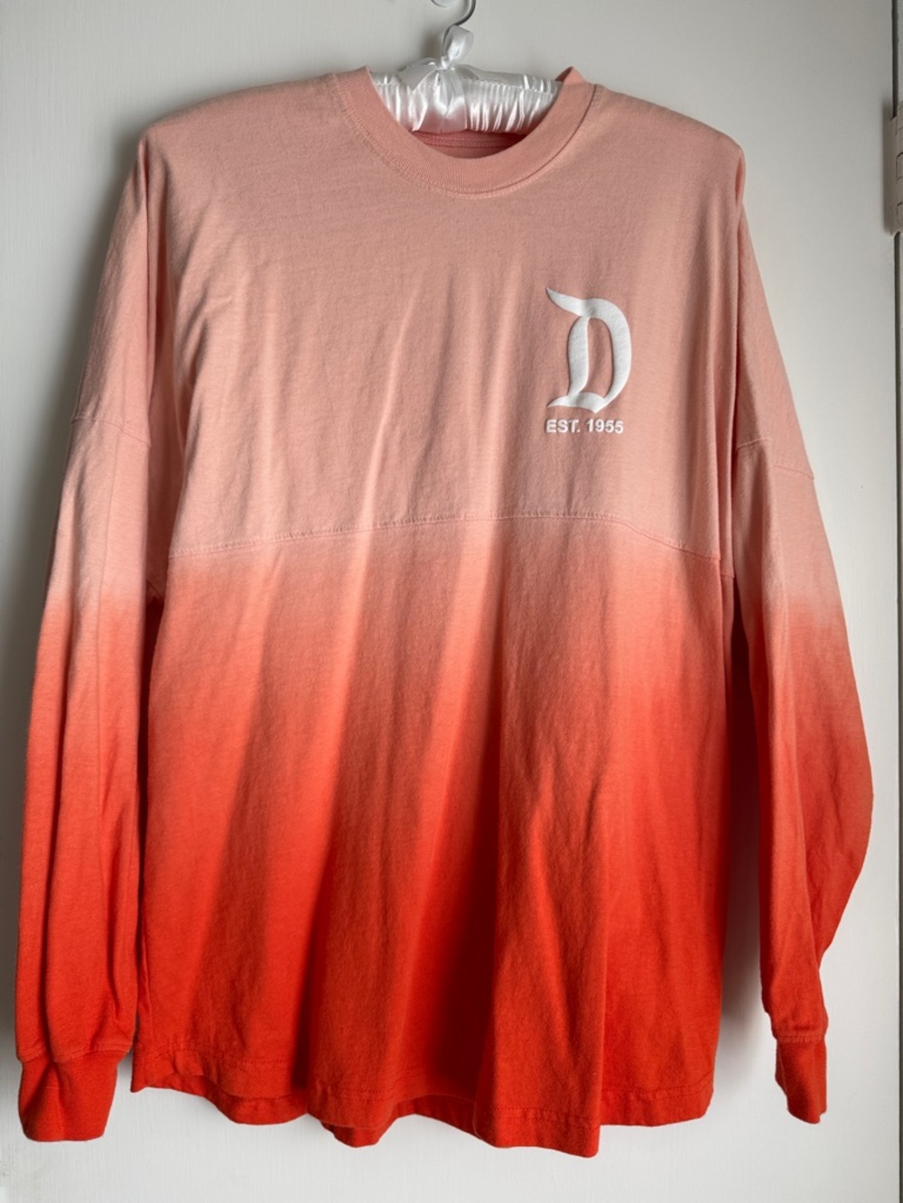 Disneyland Dip-Dye ombre spirit jersey. Medium.